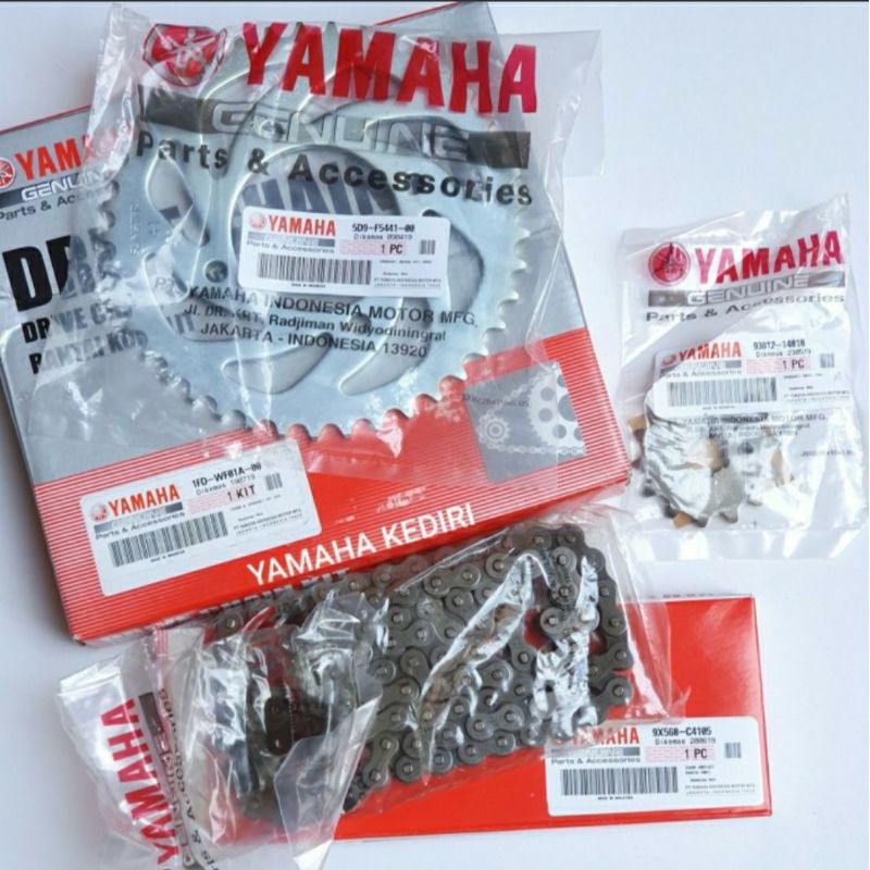 GEAR GIR SET VEGA FORCE  ASLI ORI YAMAHA 1FD WF01A 10