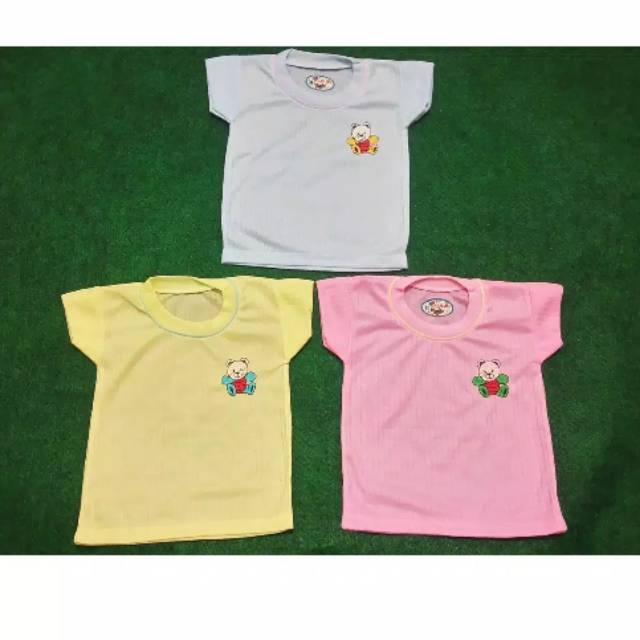 OBLONG BAYI / ATASAN BAYI LENGAN PENDEK /BAJU BAYI POLOS