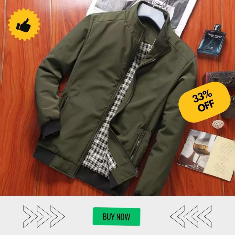 jaket harrington pria | jaket polos pria | jaket kantoran