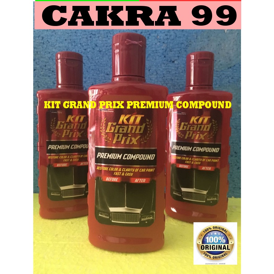 KIT Grand Prix Premium Compound cairan liquid penghilang gores body