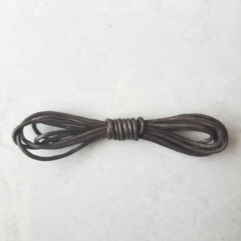 Tali Sepatu Lilin Bulat shoelace murah harga /psng