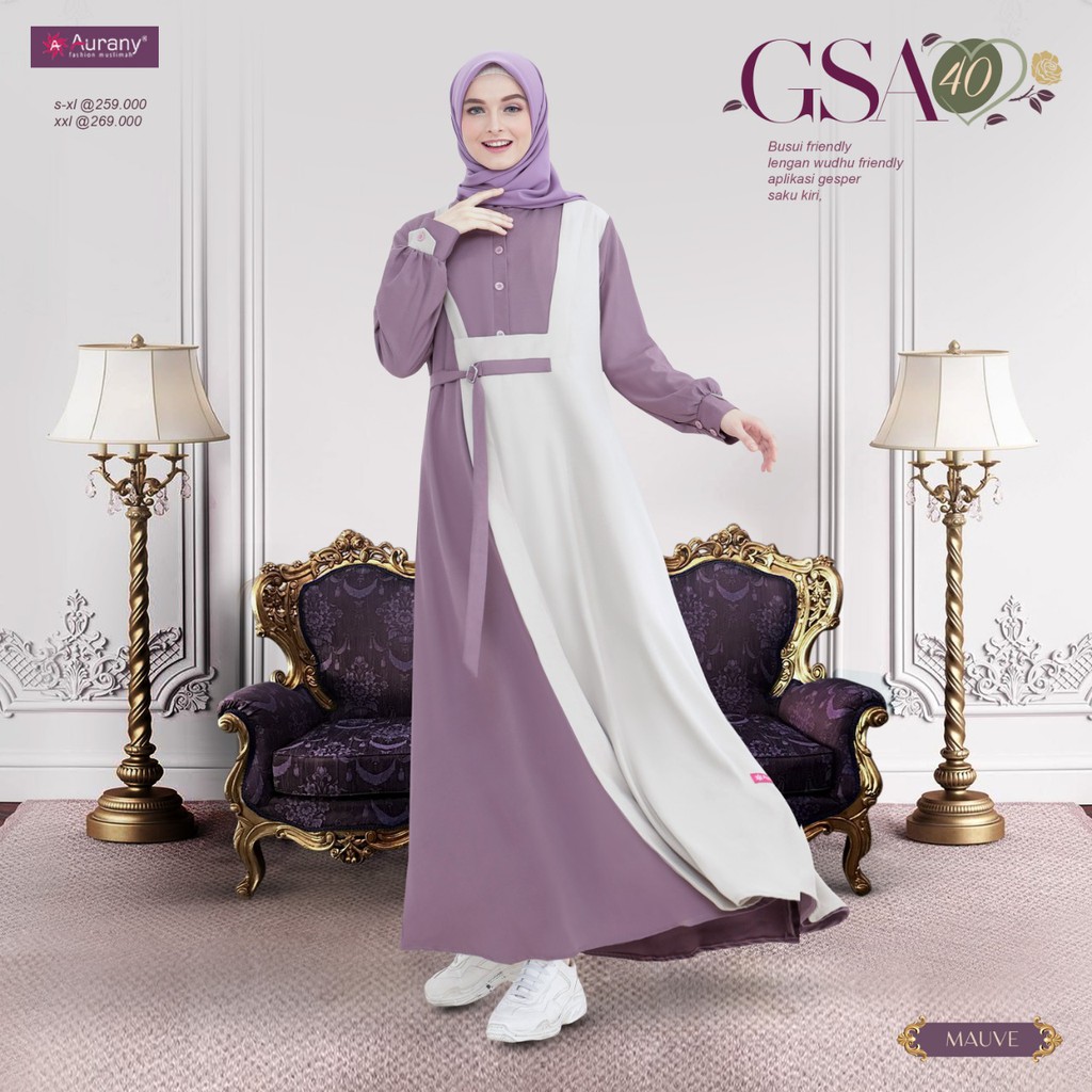 Gamis Aurany GSA. 40 Mauve