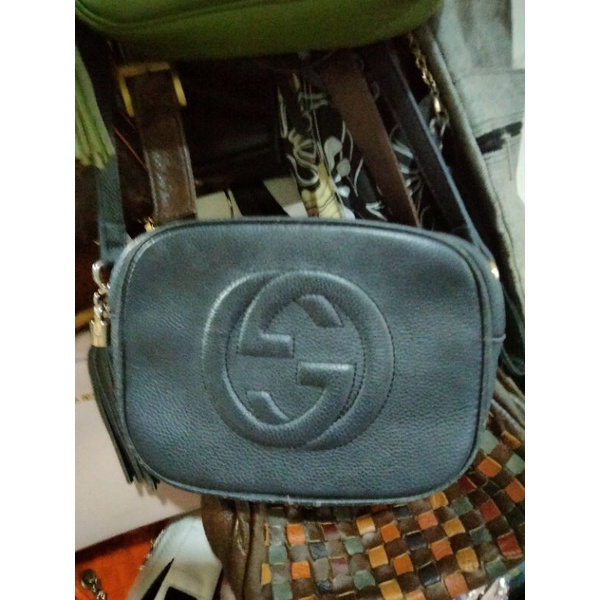 obral tas Gucci  hitam