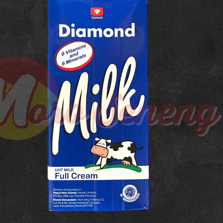 

Miliki - Susu Cair UHT Diamond Full Cream 1 Liter 케