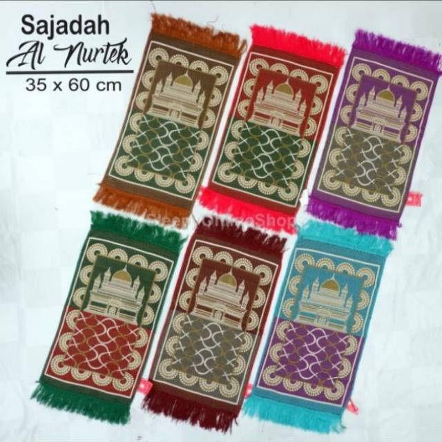 Sajadah muka turkey/sajadah kecil murah