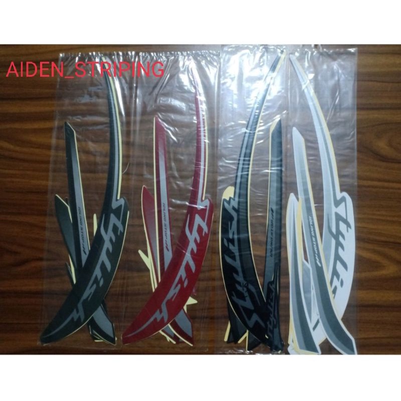 STRIPING BODY HONDA SCOOPY STYLISH 2019