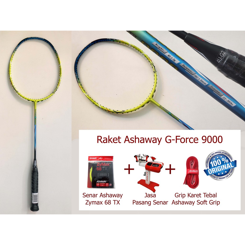 Raket Badminton Ashaway G-Force 9000