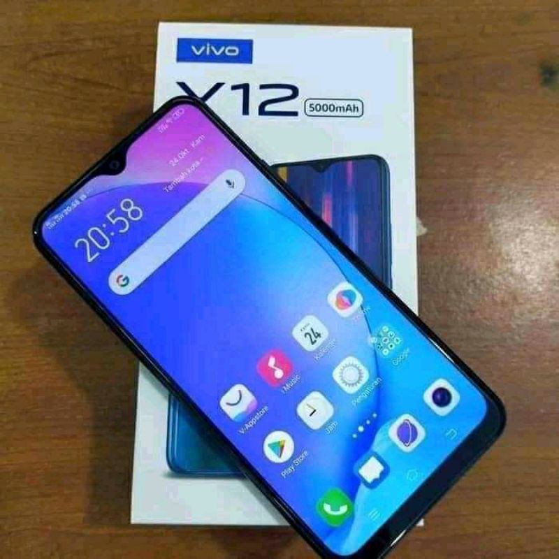 Vivo Y12 Ram 3 Rom 64Gb ( SECOND ) FULLSET