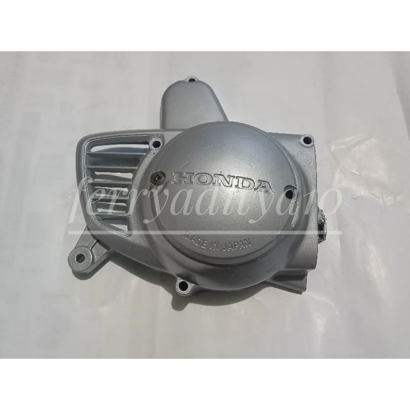 blok cover kiri kalter kiri bak magnet honda c70 ori pnp astrea grand