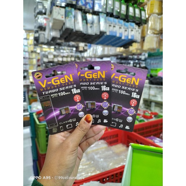 Memory VGen 8GB | 16GB | 32GB Class 10 GARANSI RESMI (100%)