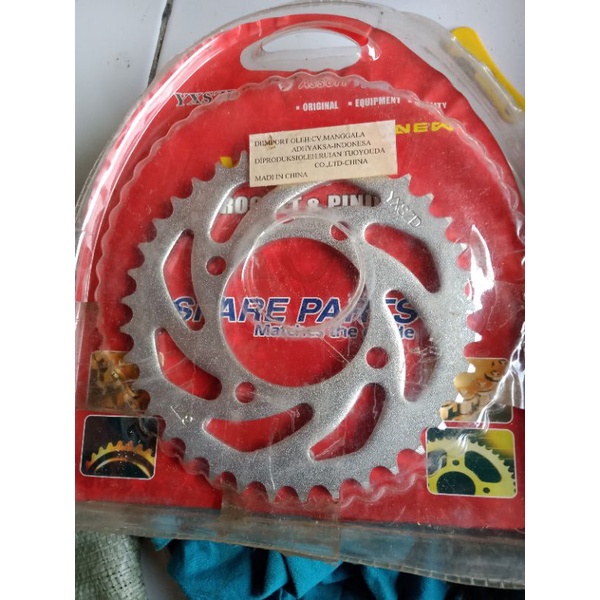 gear set girset yamaha rx king rxs rx spesial rxk yt