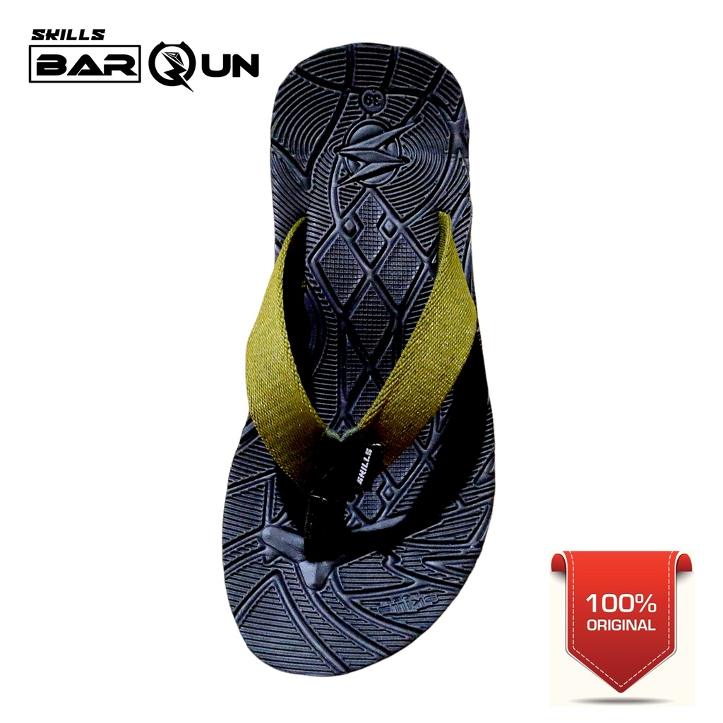 Sendal Skills Barqun Sandal Gunung  pria Japit Traventure Original Outdoor