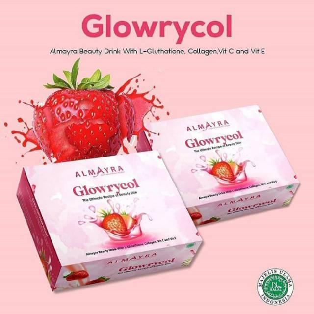 

GLOWRYCOL minuman kolagen Almayra