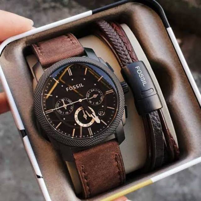 Jam tangan fosil pria