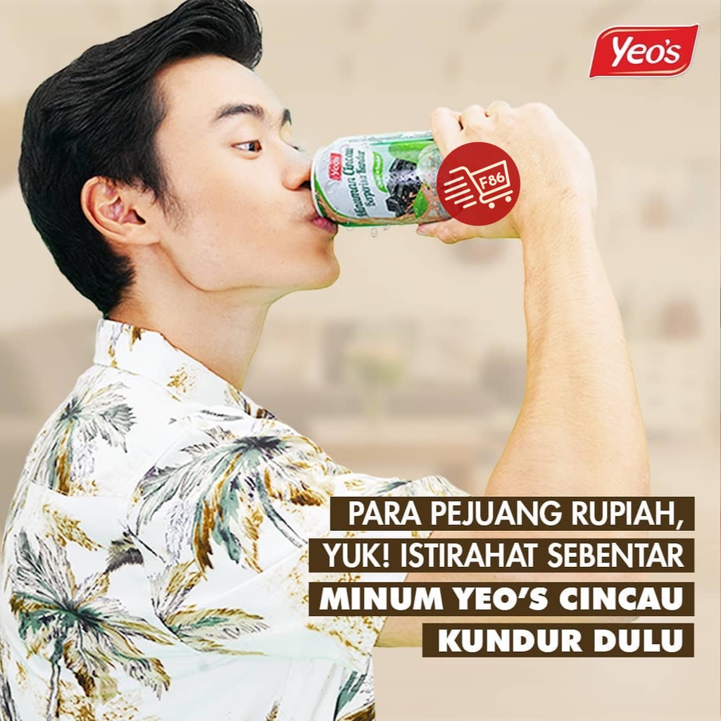 YEOS MINUMAN KALENG 300ML ISI 6 PCS SIAP DIMINUM BANYAK RASA