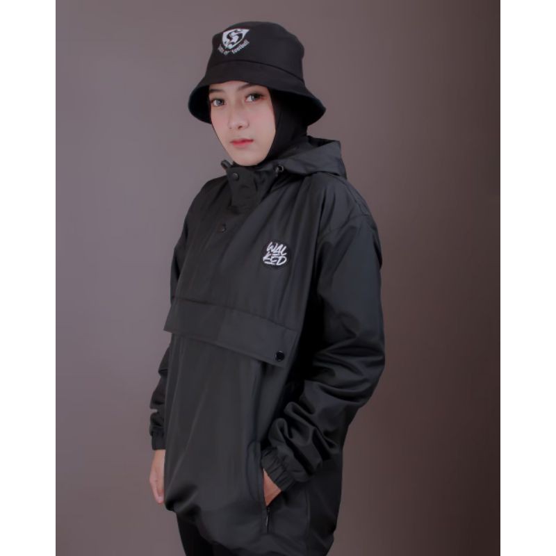 WALKED Original Jaket Pria Cagoule Simple