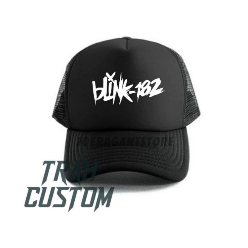 Topi trucker band blink-182 / topi blink 182 / topi band / topi punk JS