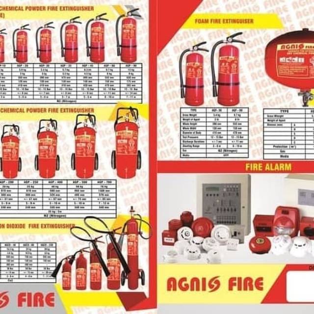 APAR 2.3 Kg CO2 AGNIS Fire Carbondioxide Alat Pemadam Api