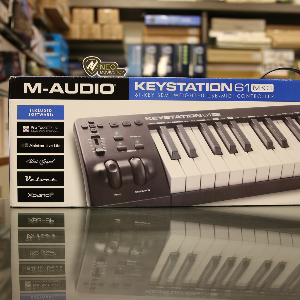 M-Audio Keystation 61 MK3 keyboard controllers Original