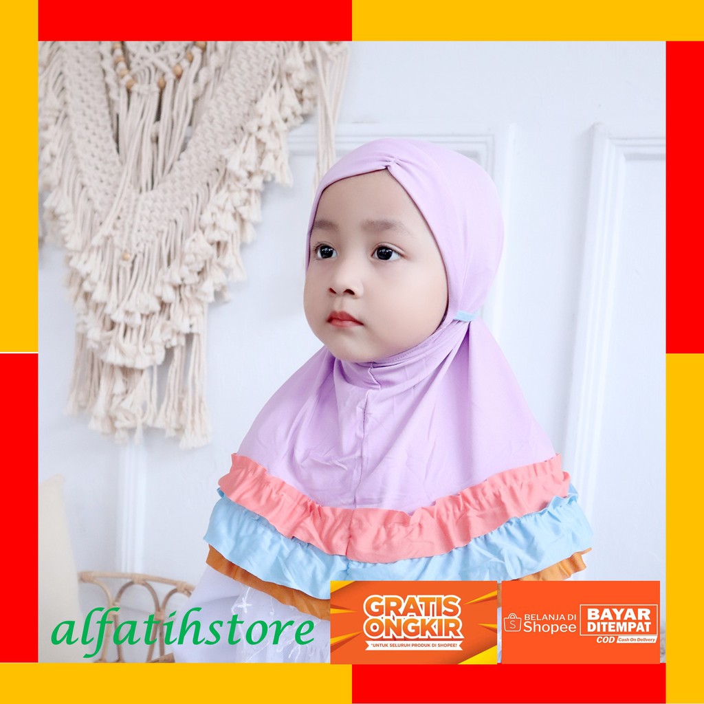 TOP PRODUK JILBAB ANAK GOTIK PELANGI / JILBAB ANAK LUCU / HIJAB ANAK MURAH / KERUDUNG ANAK PEREMPUAN KERUDUNG ANAK BAYI PEREMPUAN JILBAB ANAK 2 TAHUN HIJAB ANAK BAYI TERBARU