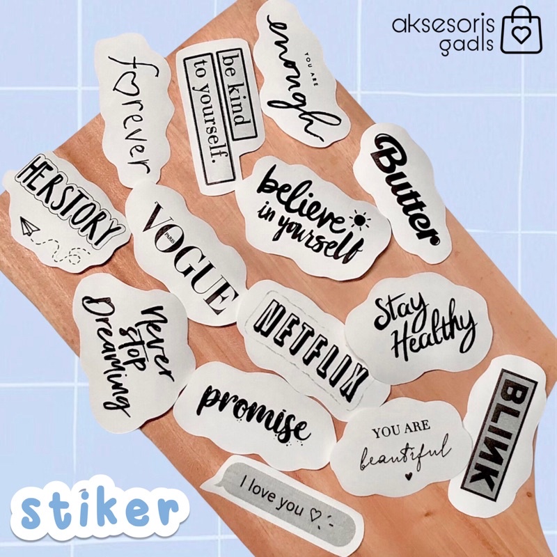 STIKER AESTHETIC / STIKER HP / STIKER LAPTOP / STIKER HYPERBEAST / STIKER TUMBLR AESTHETIC