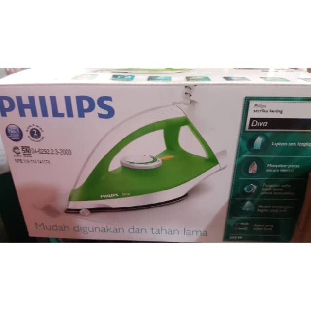 Setrika philips diva