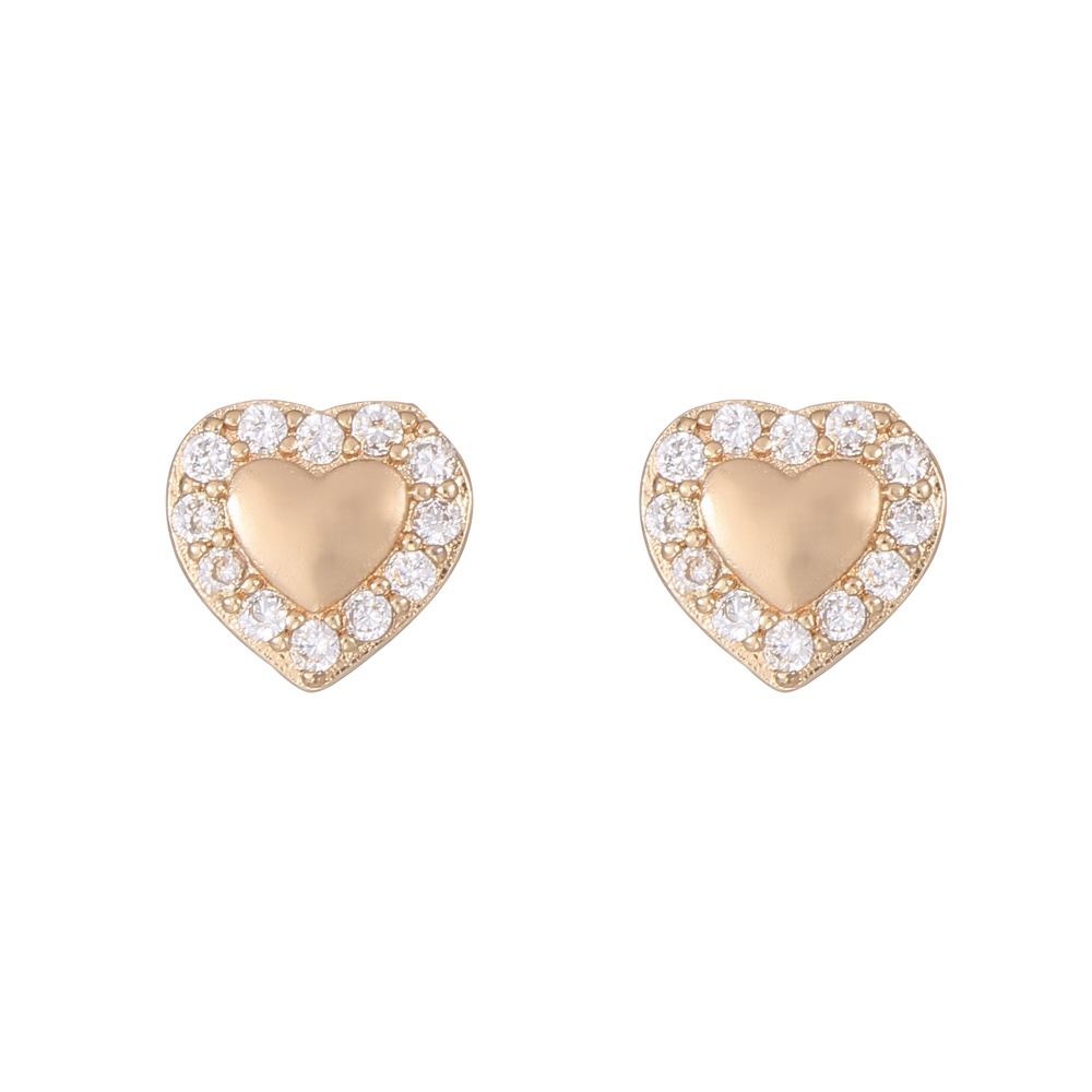 ✨D.G.C✨ ✅COD Anting Tusuk Titanium Anti Karat Fashion Rose Gold Anting LOVE Anting Anting Wanita Murah D251