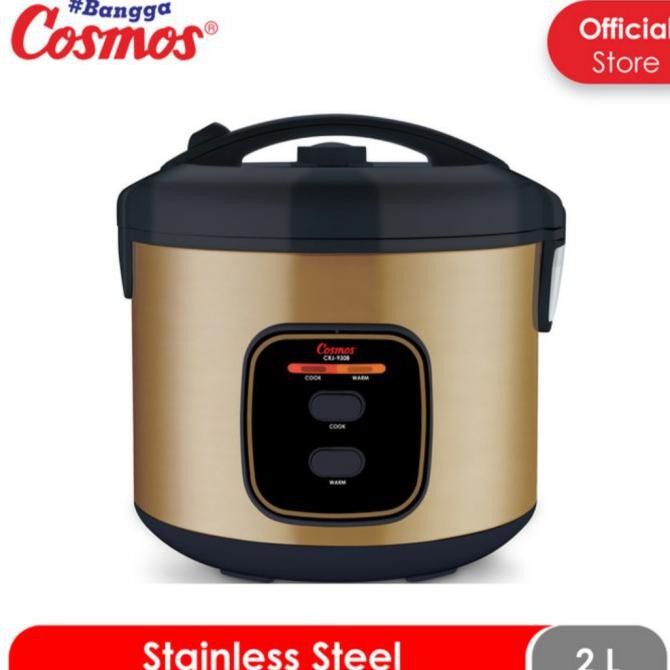 Rice Cooker Stainless Cosmos Crj 9308 Magic Com Cosmos Inner Stainless - Promo 