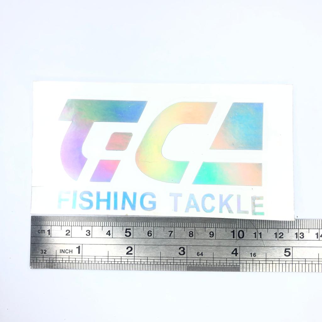 Cutting Sticker Brand Pancing FISHING TACKLE 1pcs