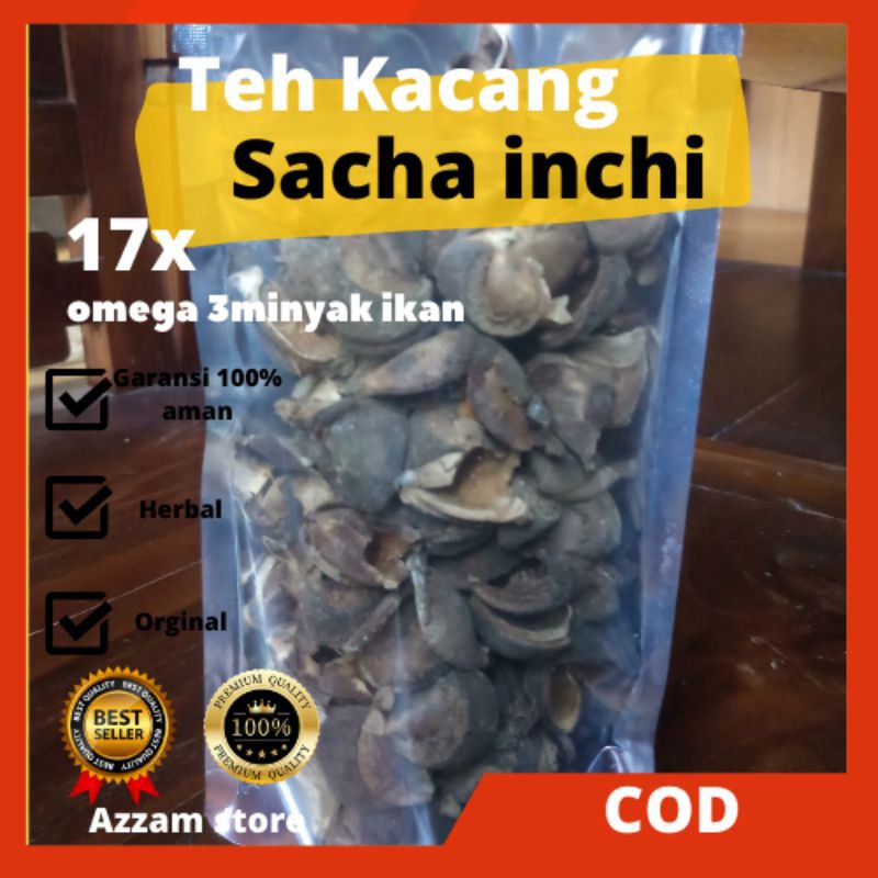 teh wedang Sacha inchi  omega 3,6,9 suplemen makanan 17x minyak ikan anak dan ibu hamil
