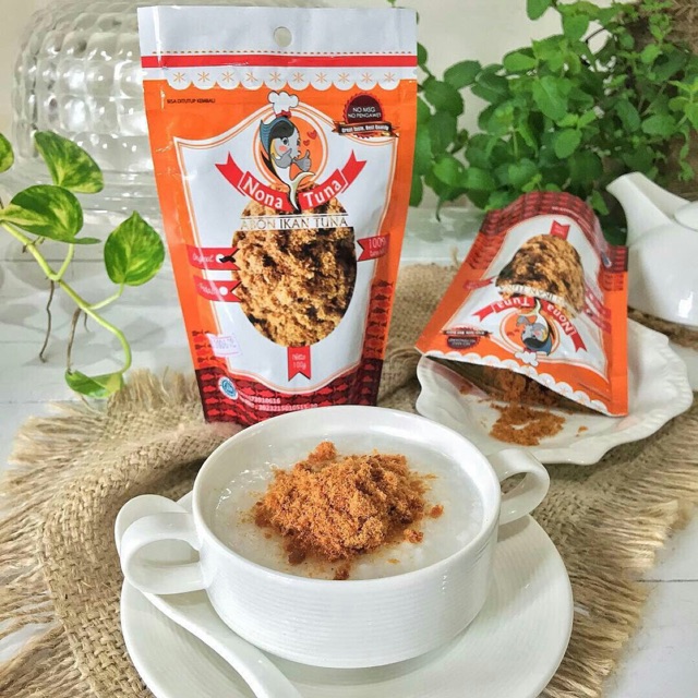 

MENU SARAPAN PRAKTISSS!! Abon Tuna NONA TUNA paling LARISSSS. Original (Refill) 100gr