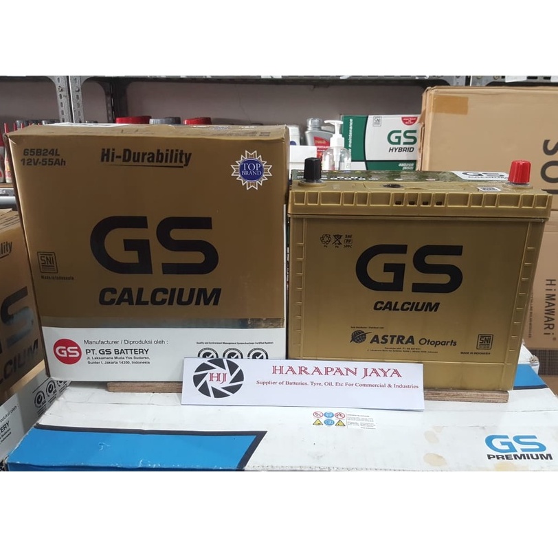 AKI MOBIL GS ASTRA CALCIUM 65B24L (55 ah)