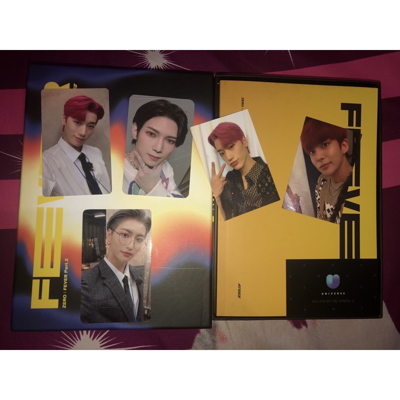 Unsealed Album ATEEZ Fever pt.2 photocard san jongho bene yeosang