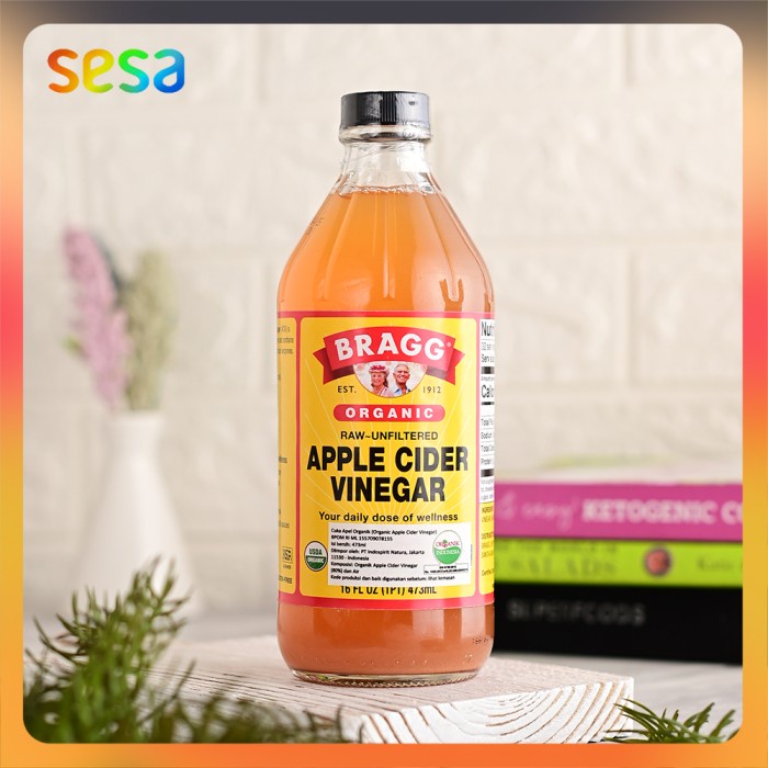 

(BISA COD) Bragg Organic Apple Cider Vinegar 473 ml