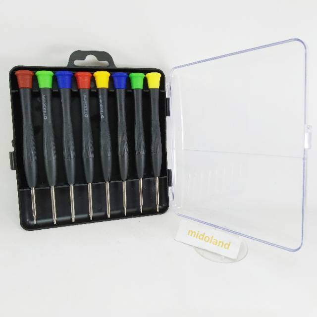 Obeng jam set Precision Screwdriver set 8pcs