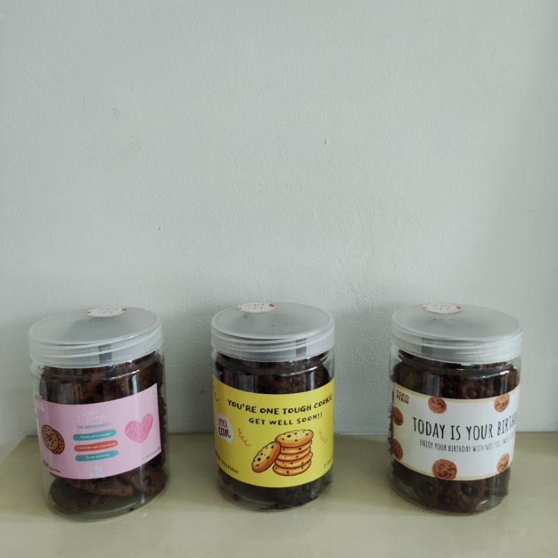 

cookies sehat spesial packing hadiah ulang tahun / valentine / GWS