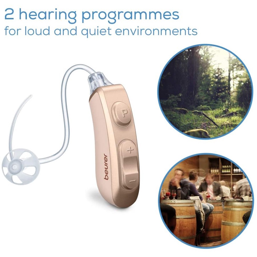 BEURER HA-80 HA80 HEARING AID (2PCS) ALAT BANTU DENGAR RECHARGEABLE MEDICALONLINE MEDICAL ONLINE