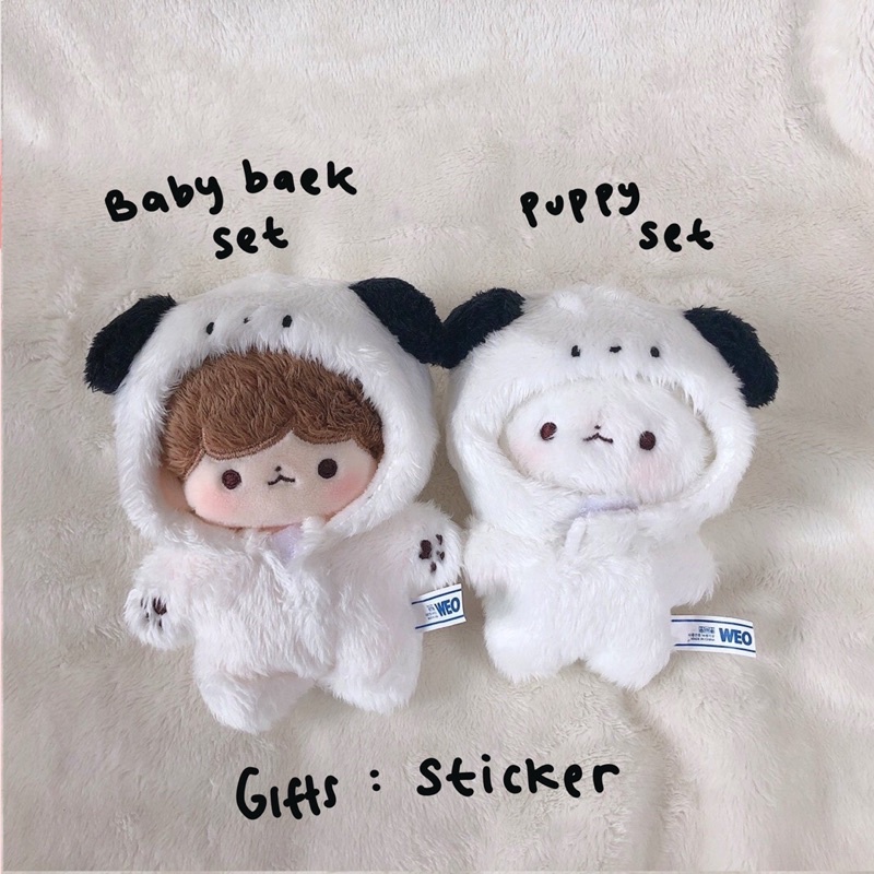 baca deskripsi  BAEKHYUN BABY PUPPY DOLL EXO BONEKA 10CM