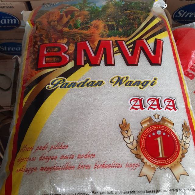 

BERAS MERK BMW 20 Kg, 25 Kg