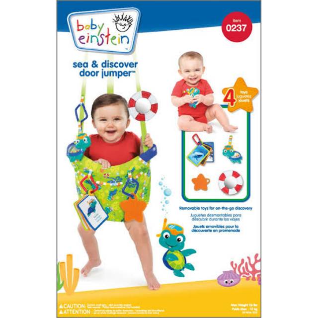 Baby Einstein Sea &amp; Discover Door Jumper ayunan bayi