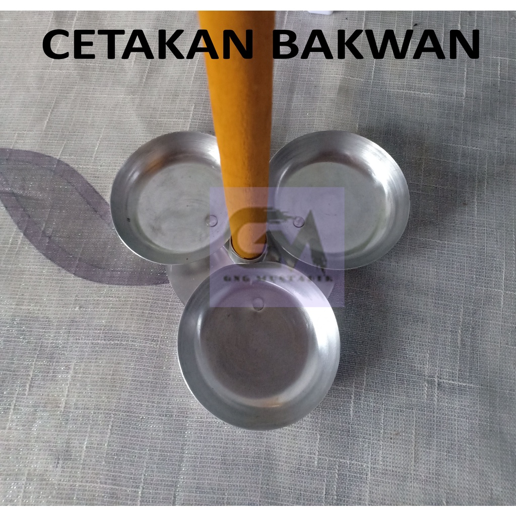 CETAKAN BAKWAN 3 LUBANG ANTI LENGKET