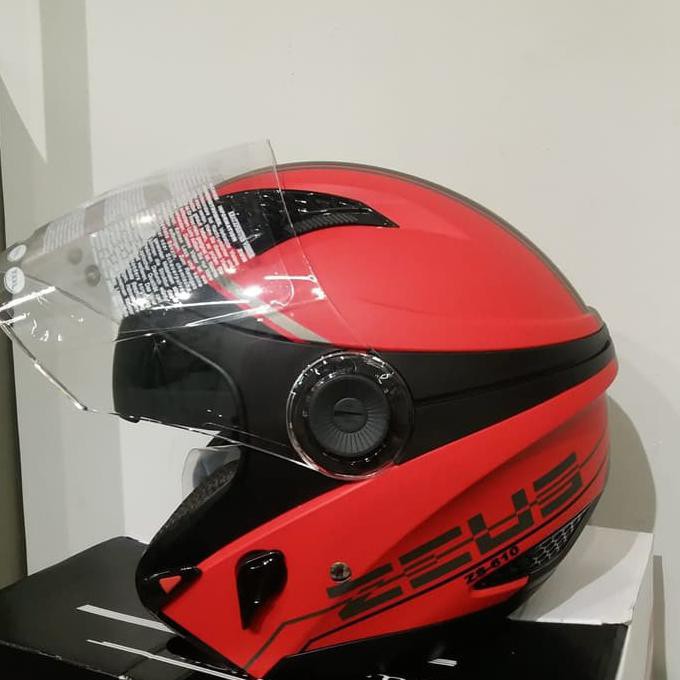 Jual ZEUS ZS610 MATT DRED HELM DOFF HELM HALF FACE ZEUS 610 DOFF Shopee Indonesia