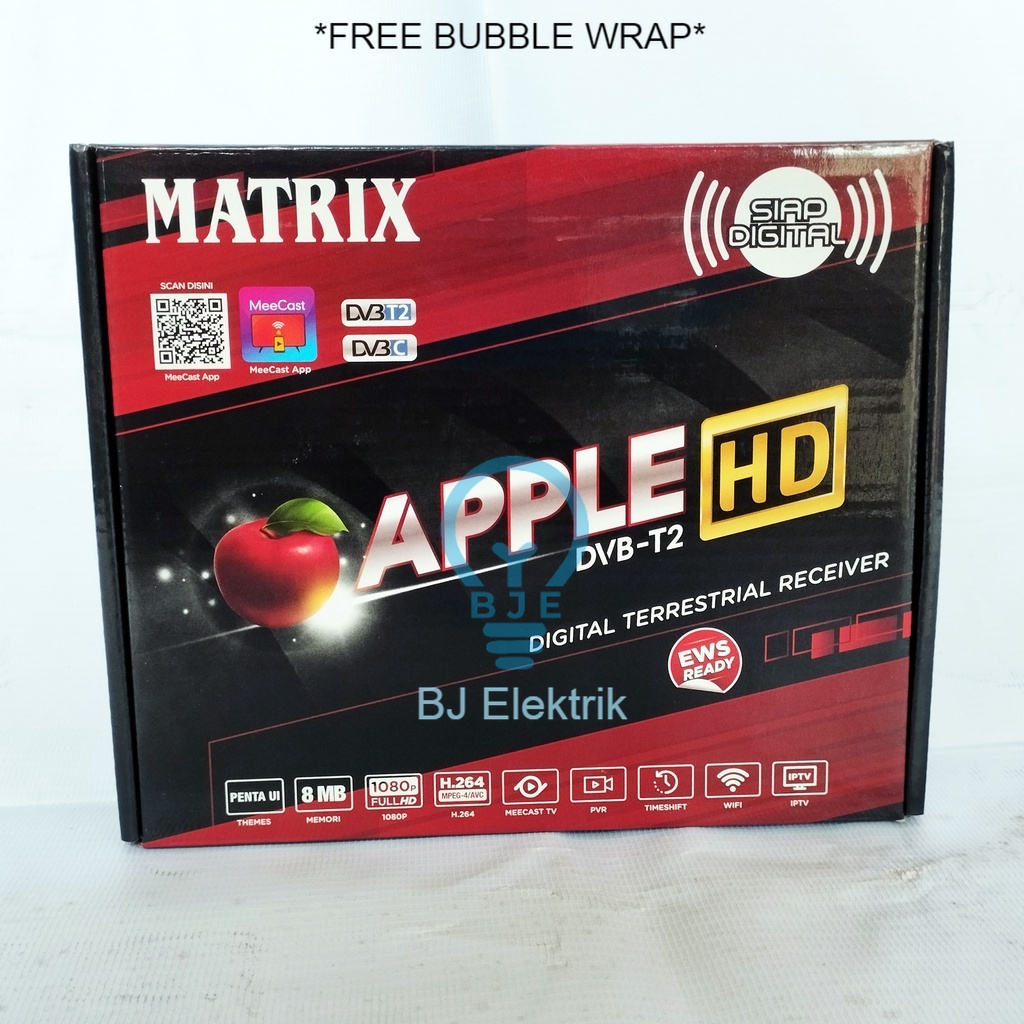 STB Set Top Box Matrix Apple HD DVB T-2