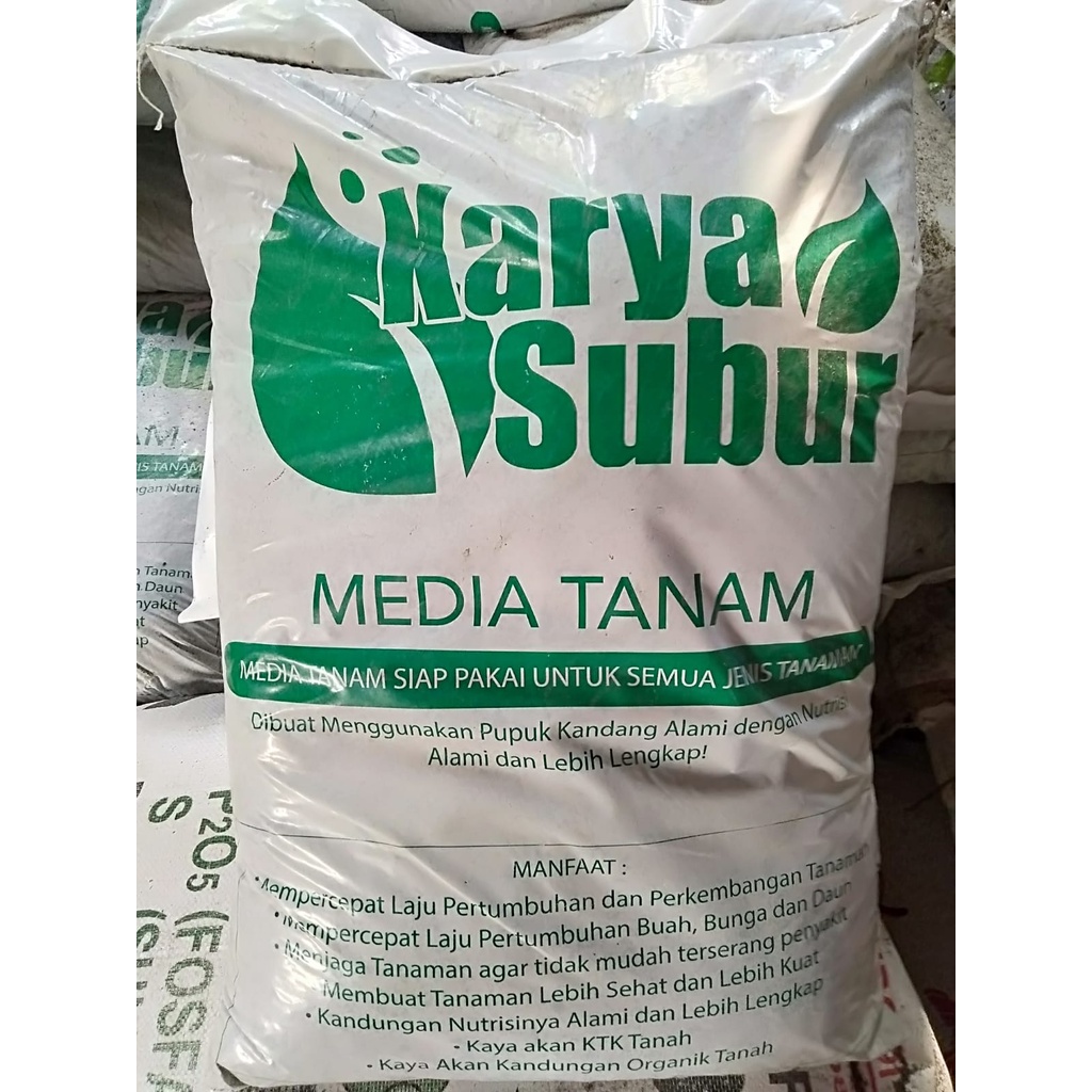 MEDIA TANAM Cap Karya Subur 10kg siap pakai