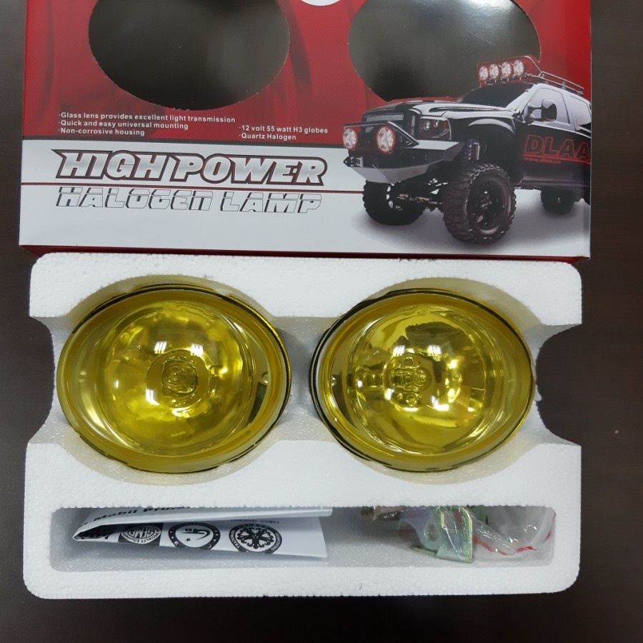 FOG LAMP LAMPU TEMBAK SOROT KABUT MOBIL CAR HEAD LED TARUNA BALENO