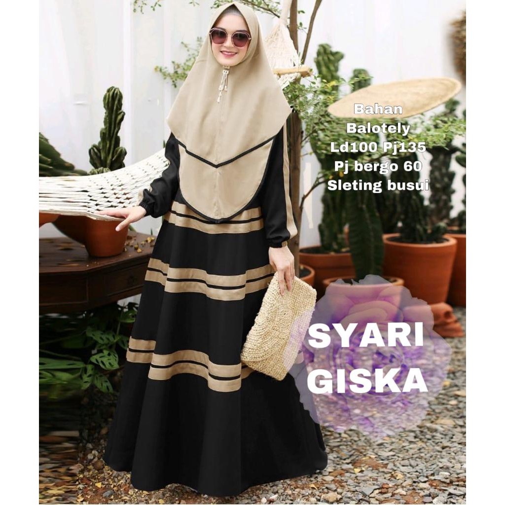 SYARI GISKA SADA rD / GAMIS GISKA NISRINA 2IN1