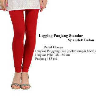 Premium Legging  Panjang Remaja  Dewasa All Size Fit To L 