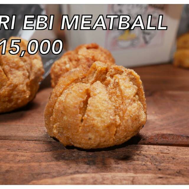 

Tori ebi meatball