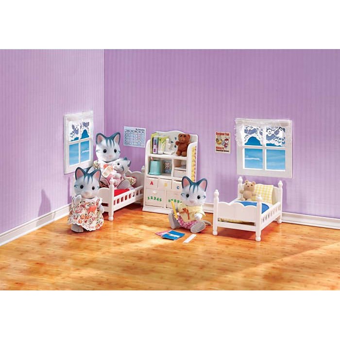 Sylvanian Families Calico Critters Children S Bedroom Set