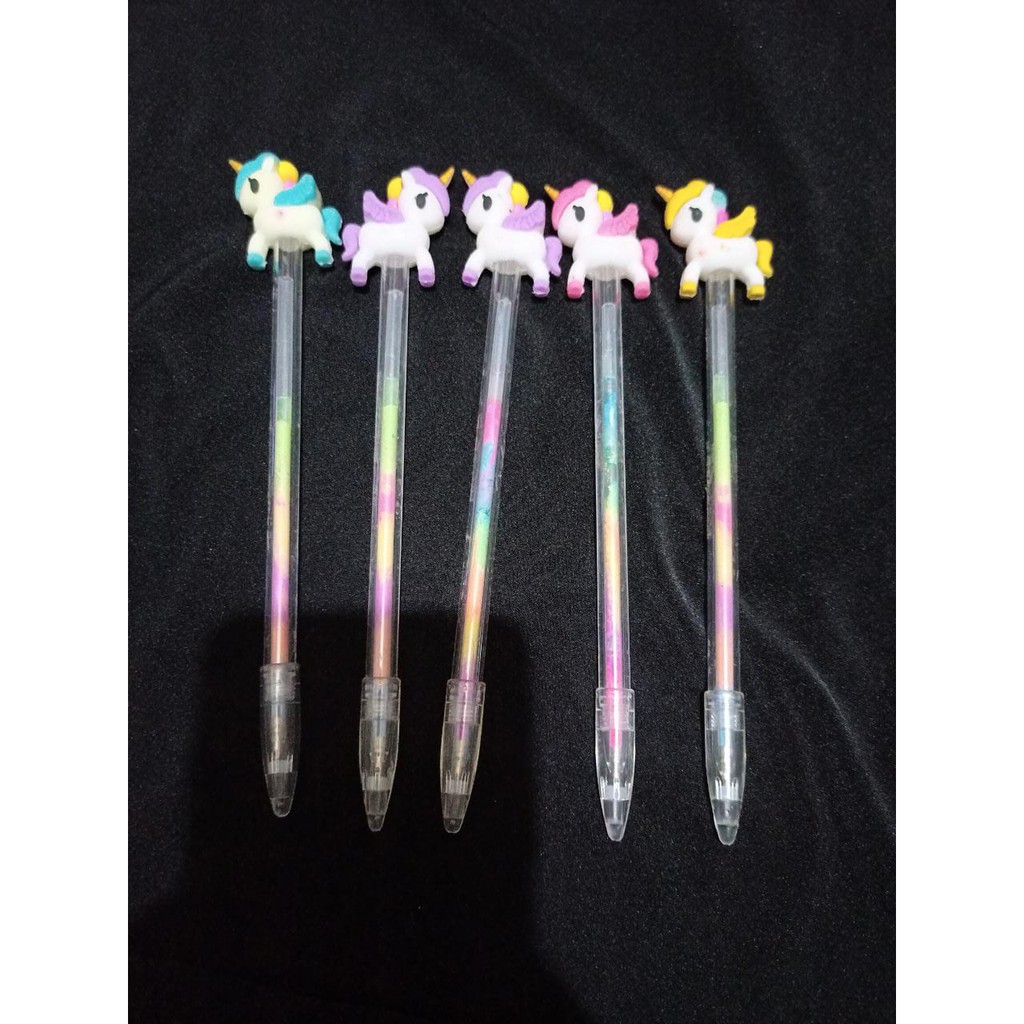 

PULPEN GEL RAINBOW MODEL UNICORN LARI PULPEN GEL PELANGI UNICORN LARI
